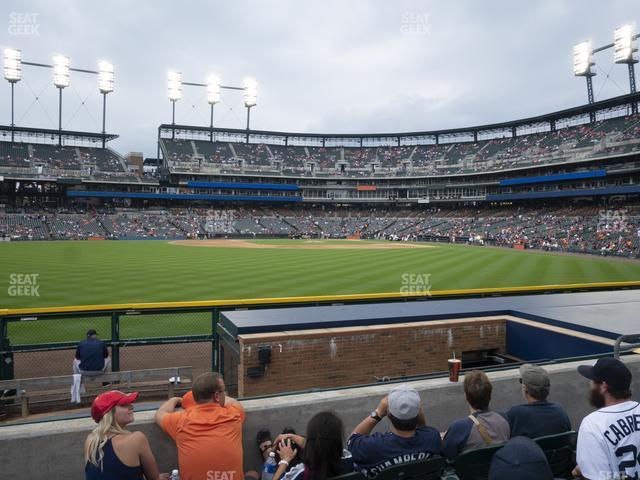 Seating view for Comerica Park Section 150