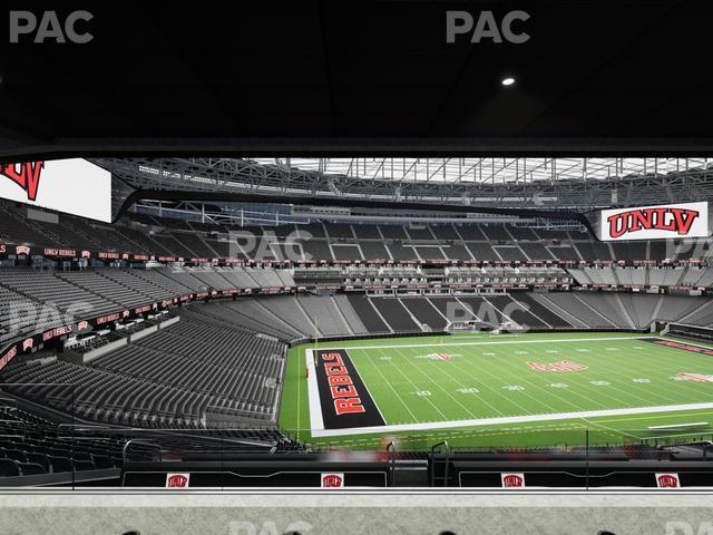 Seating view for Allegiant Stadium Section East Suite 2029