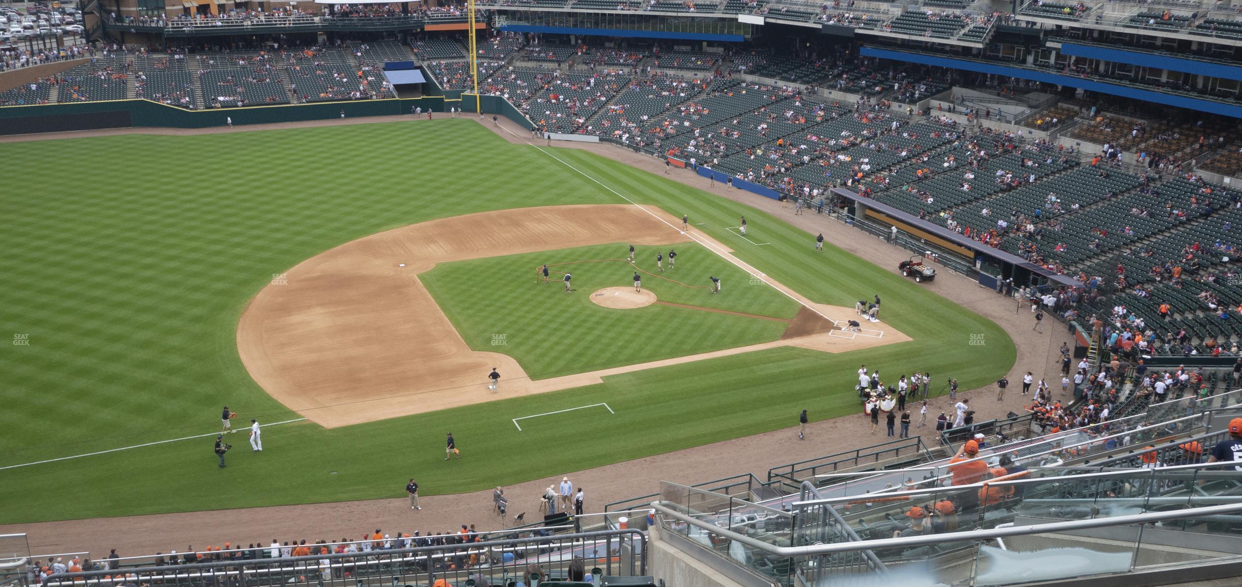 Seating view for Comerica Park Section 336