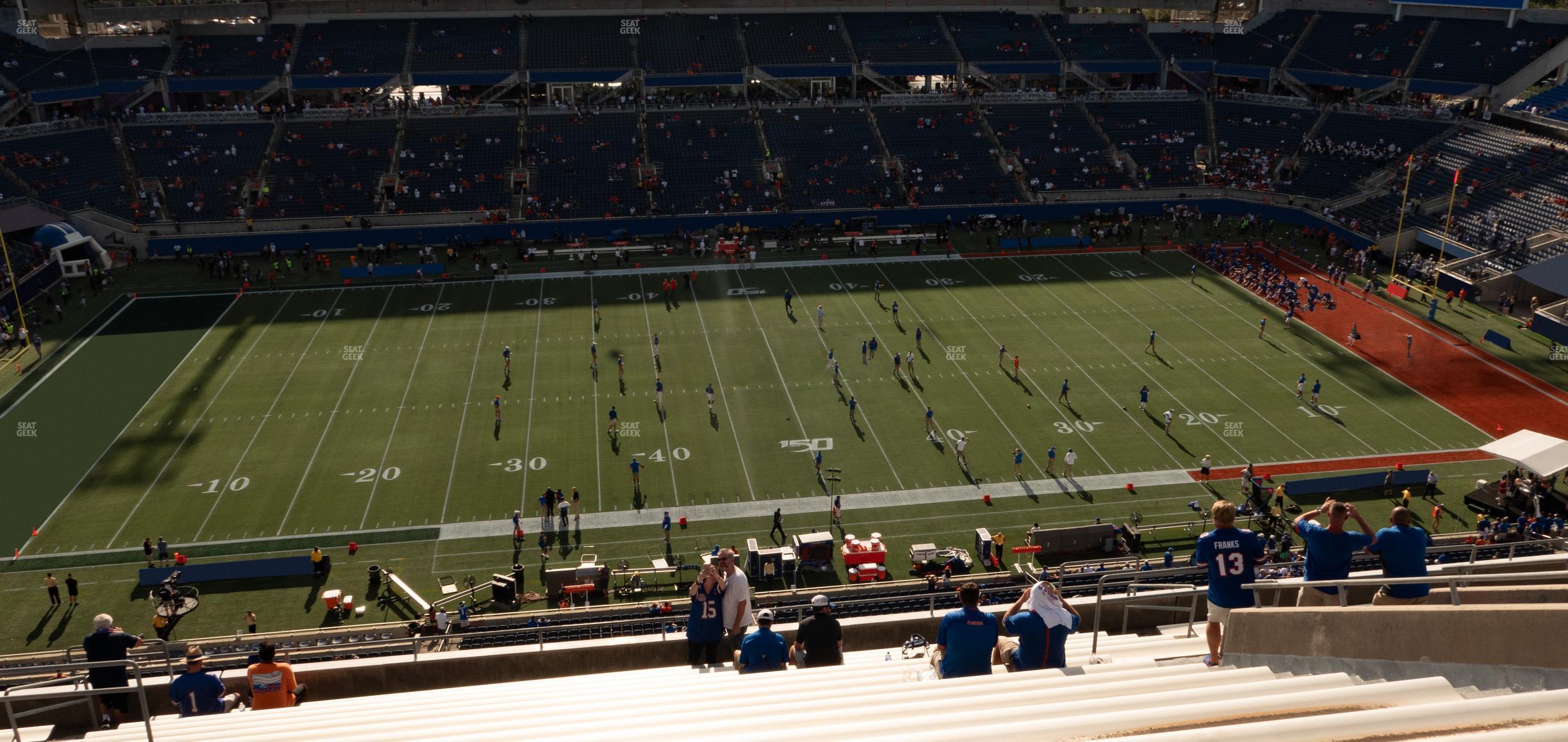 Seating view for Camping World Stadium Section 209