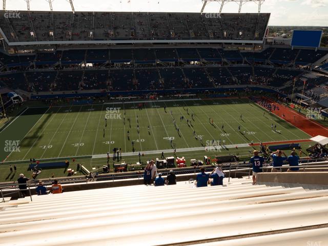 Seating view for Camping World Stadium Section 209