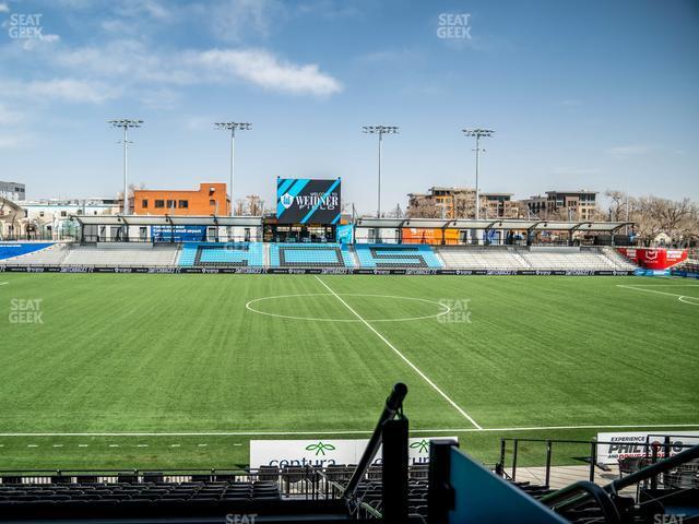 Seating view for Weidner Field Section L 8