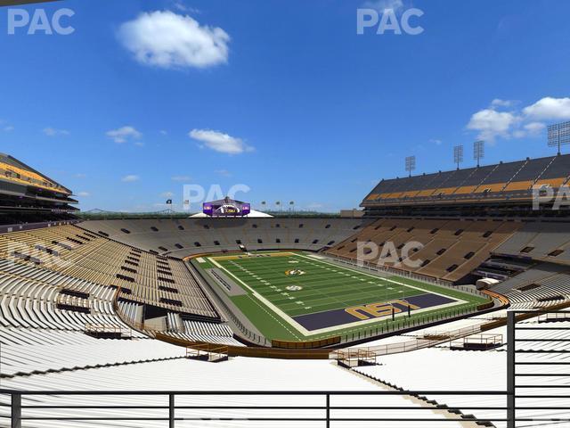 Seating view for Tiger Stadium Section Suite 166