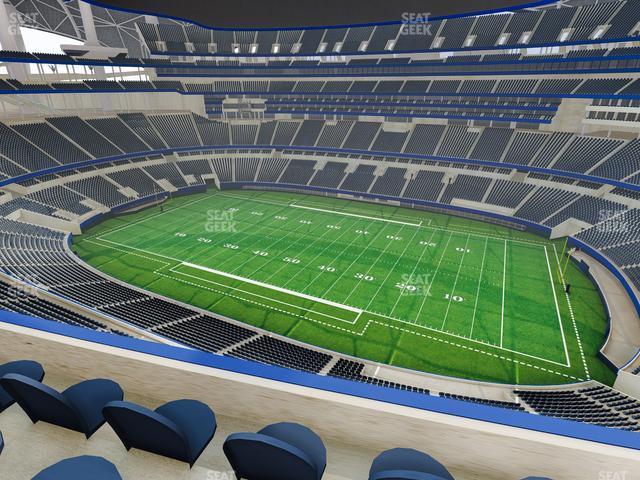 Seating view for SoFi Stadium Section 352