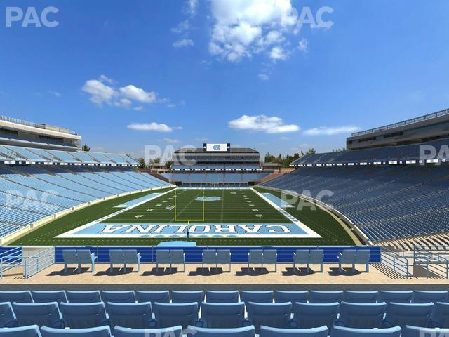 Seating view for Kenan Memorial Stadium Section 116