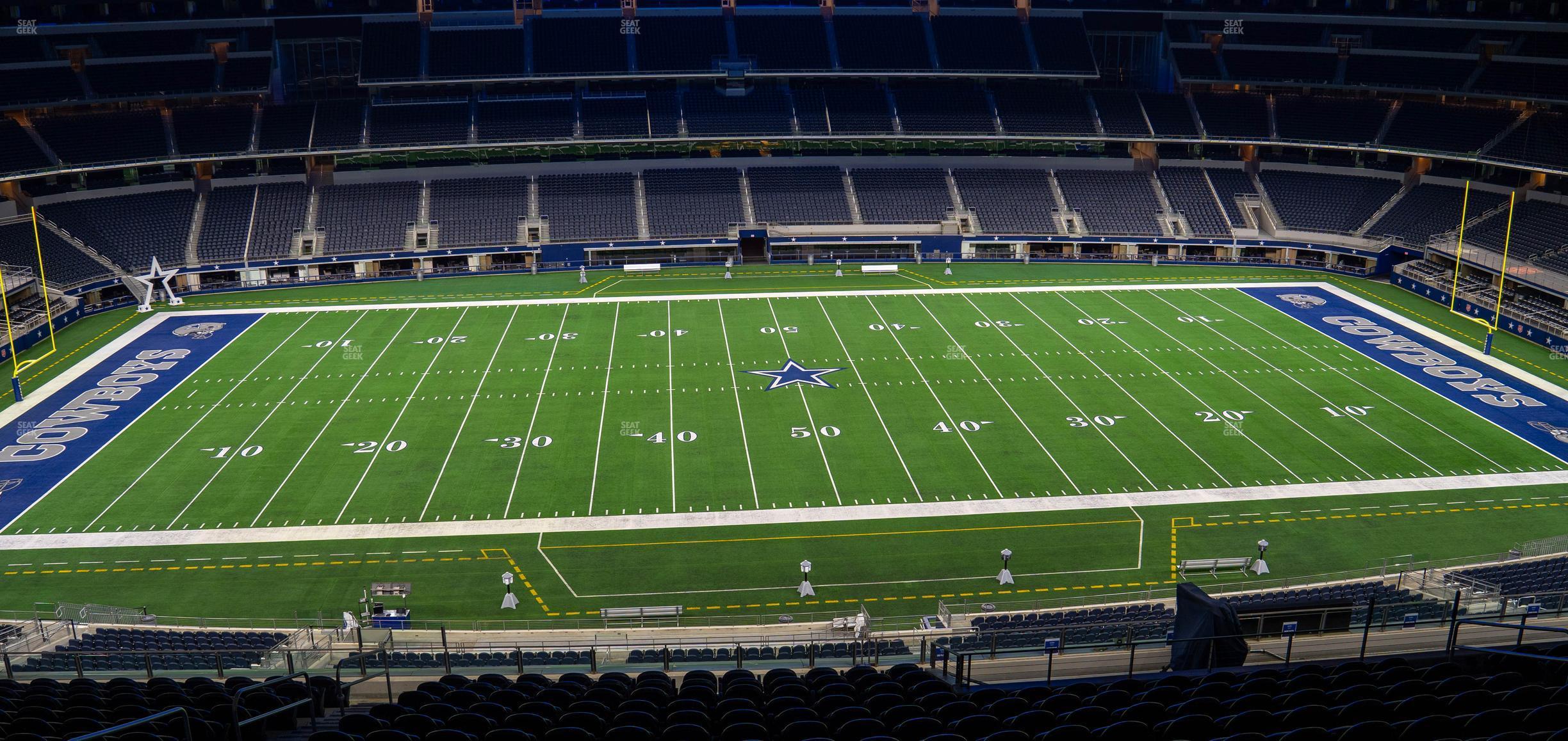 Seating view for AT&T Stadium Section Silver Suite 402