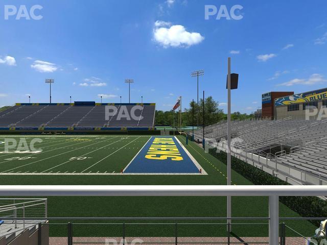 Seating view for Delaware Stadium Section West Ada 1