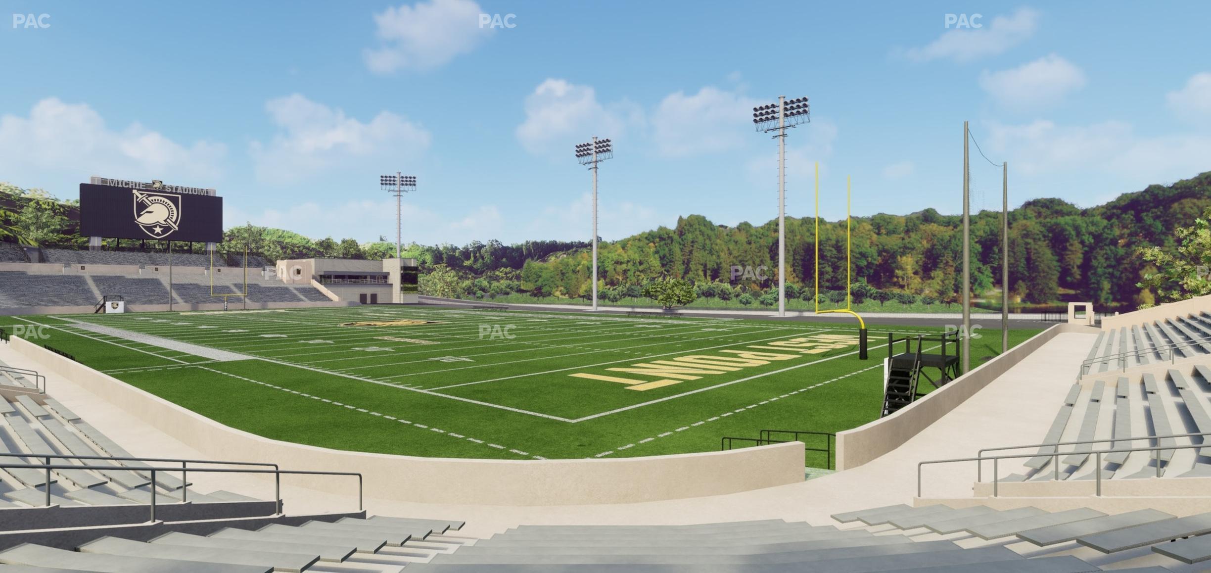 Seating view for Michie Stadium Section 7