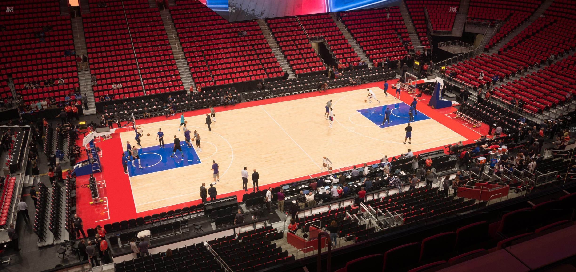 Seating view for Little Caesars Arena Section Mezzanine 30