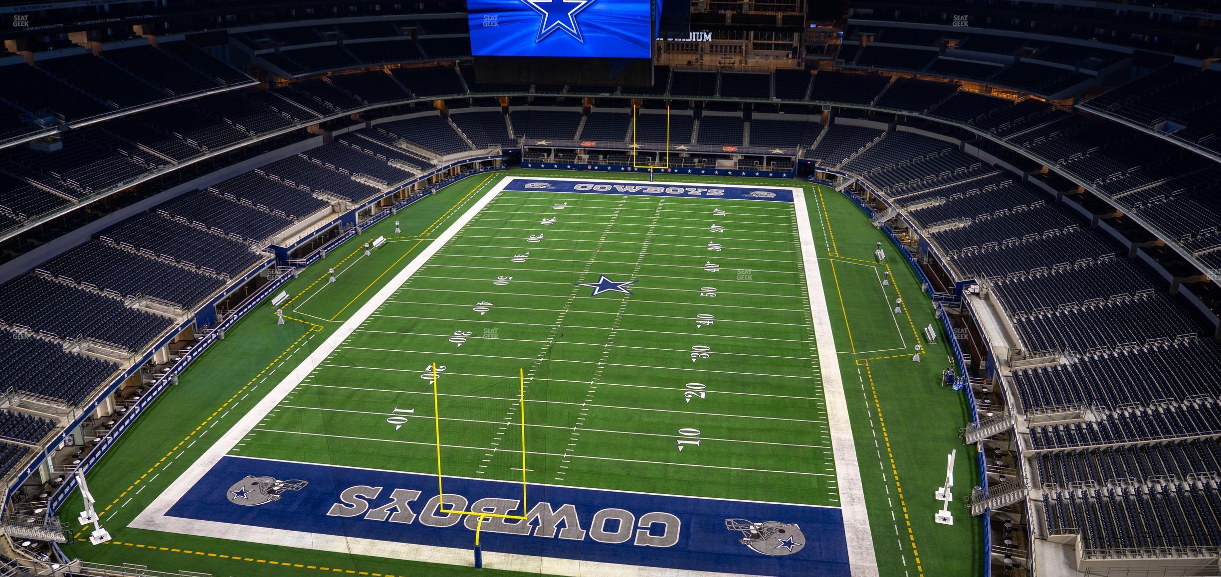 Seating view for AT&T Stadium Section 456