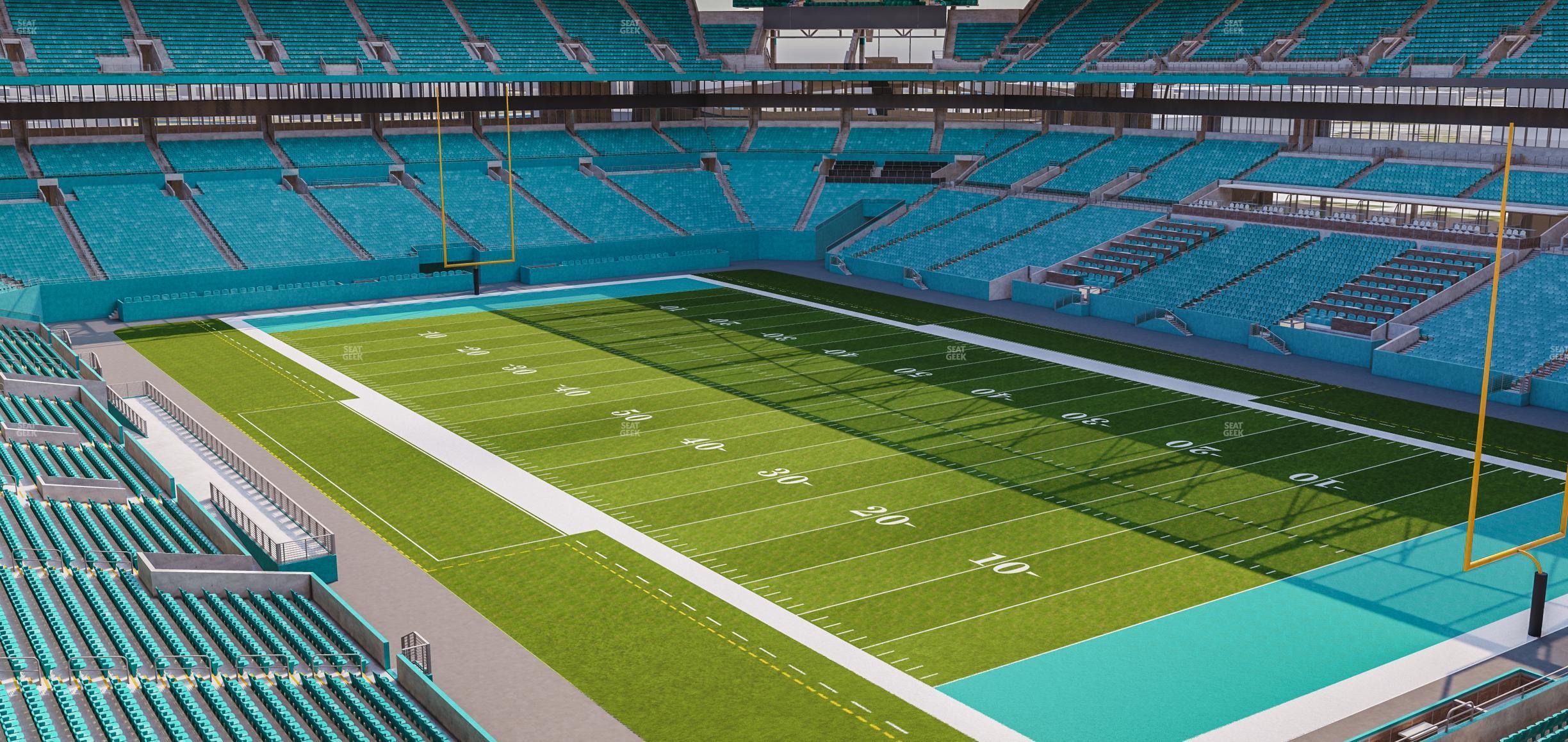 Seating view for Hard Rock Stadium Section 310