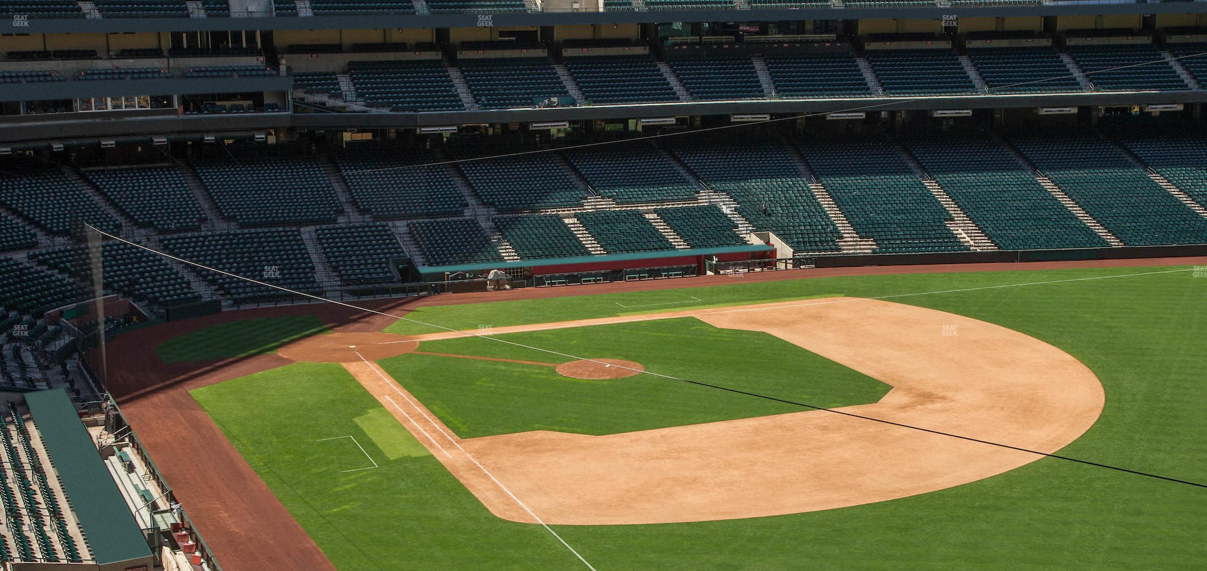 Seating view for Chase Field Section 301