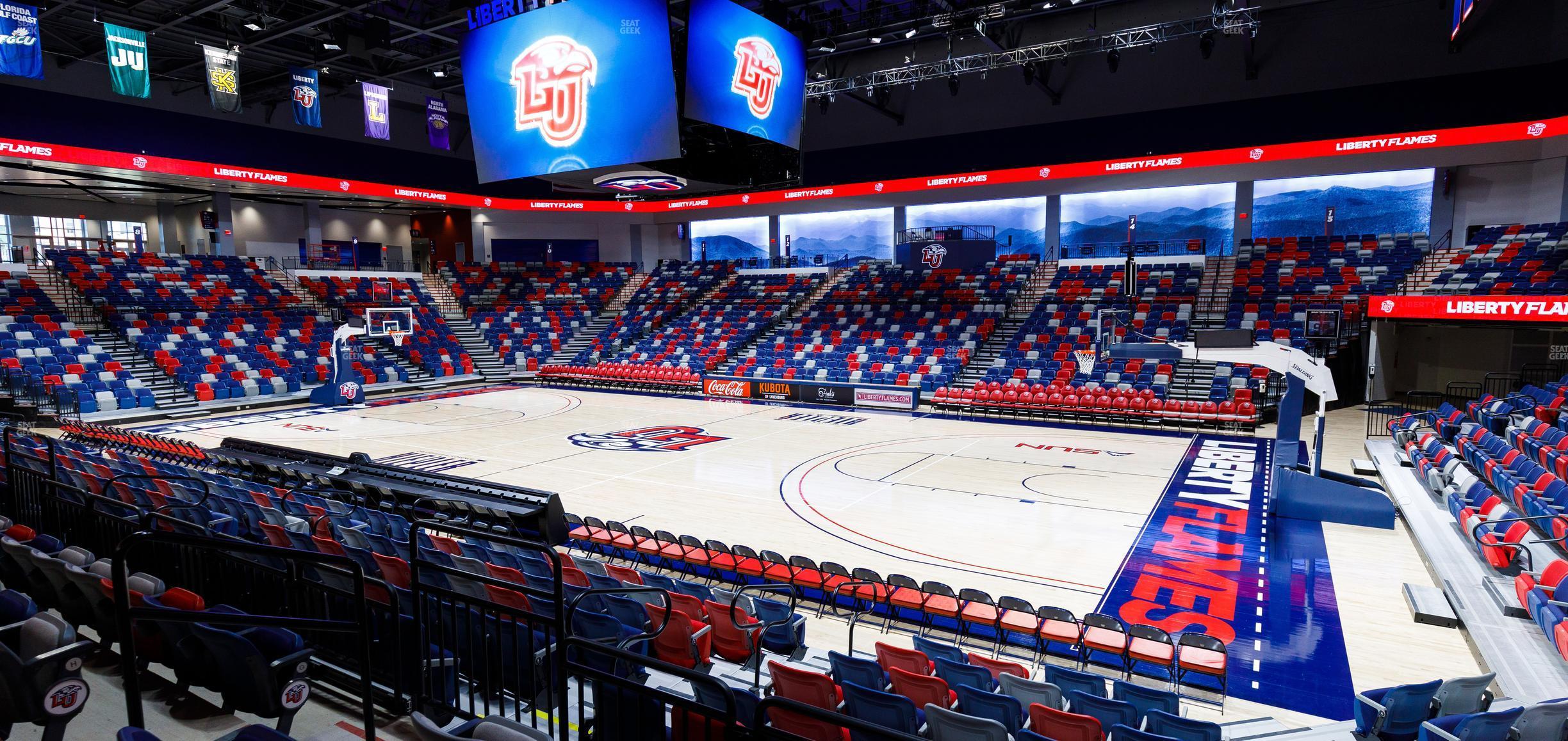 Seating view for Liberty Arena Section 1