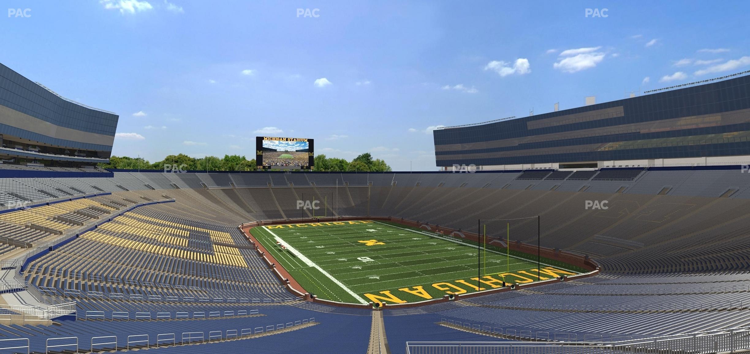 Seating view for Michigan Stadium Section 37