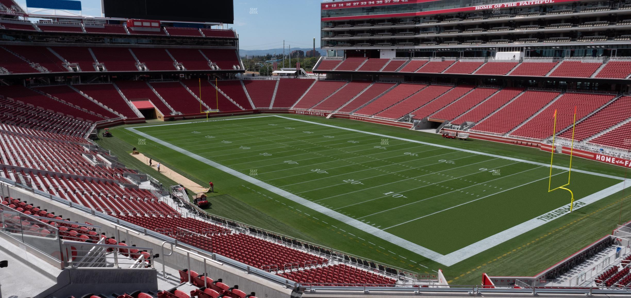 Seating view for Levi's Stadium Section 208