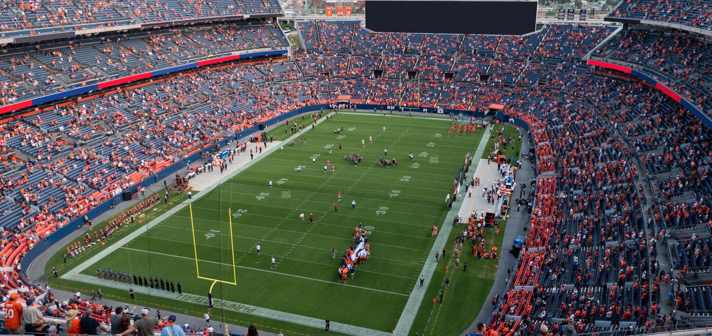 Seating view for Empower Field at Mile High Section 518