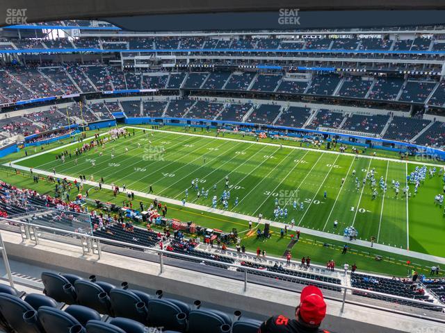 Seating view for SoFi Stadium Section 353