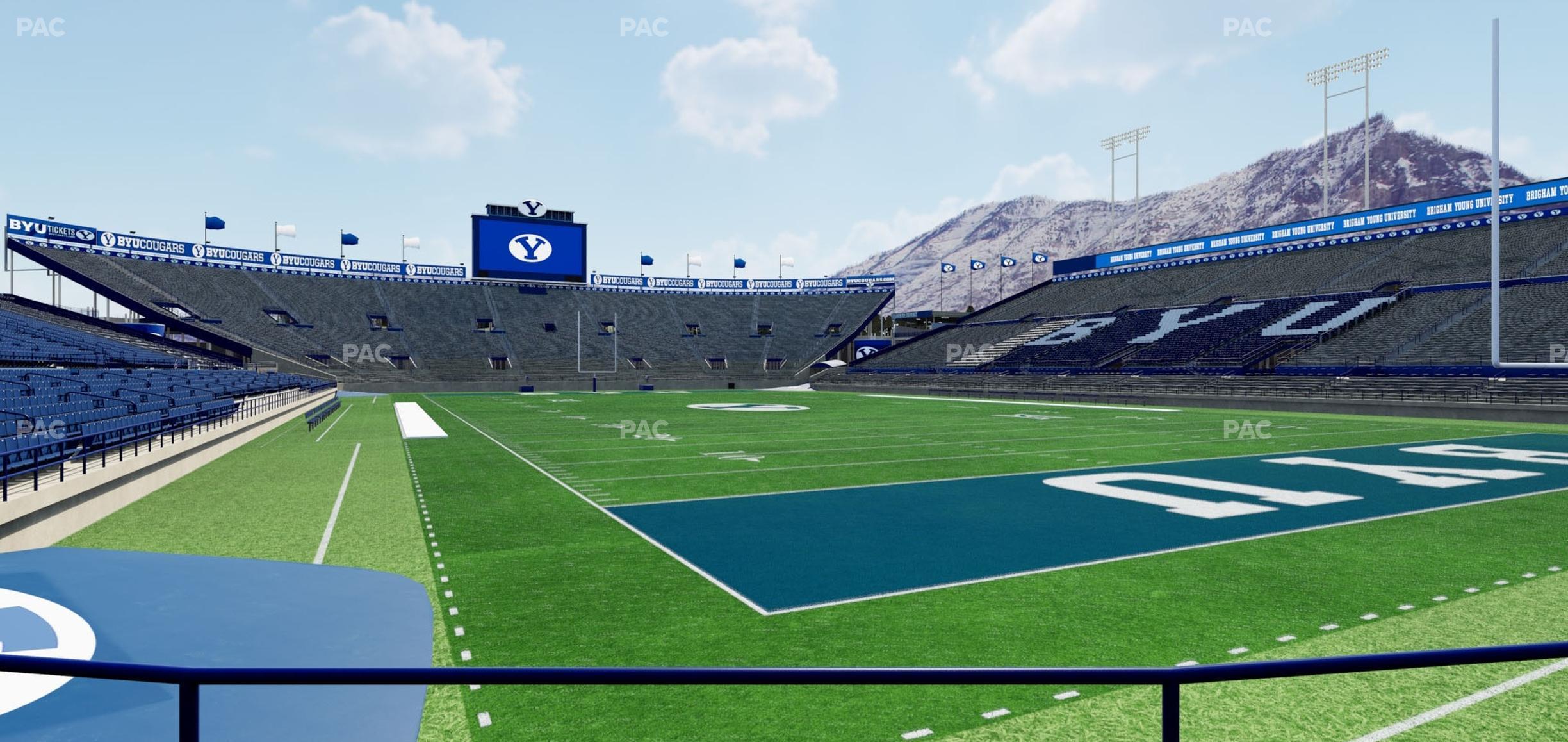 Seating view for LaVell Edwards Stadium Section 47