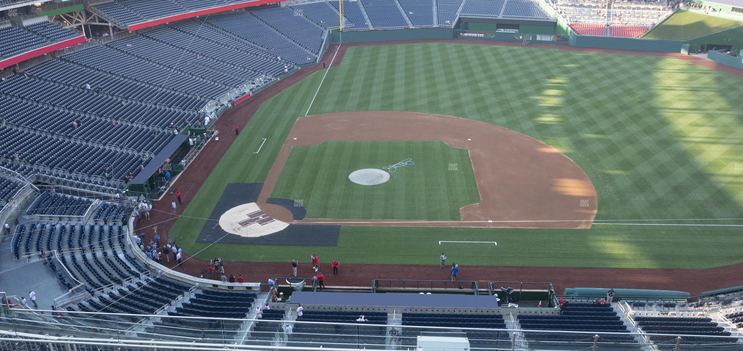 Seating view for Nationals Park Section 418