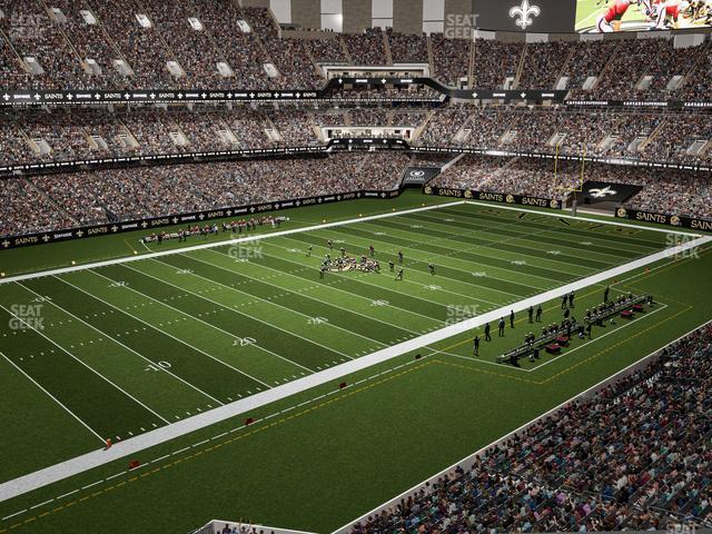 Seating view for Caesars Superdome Section Suite 460