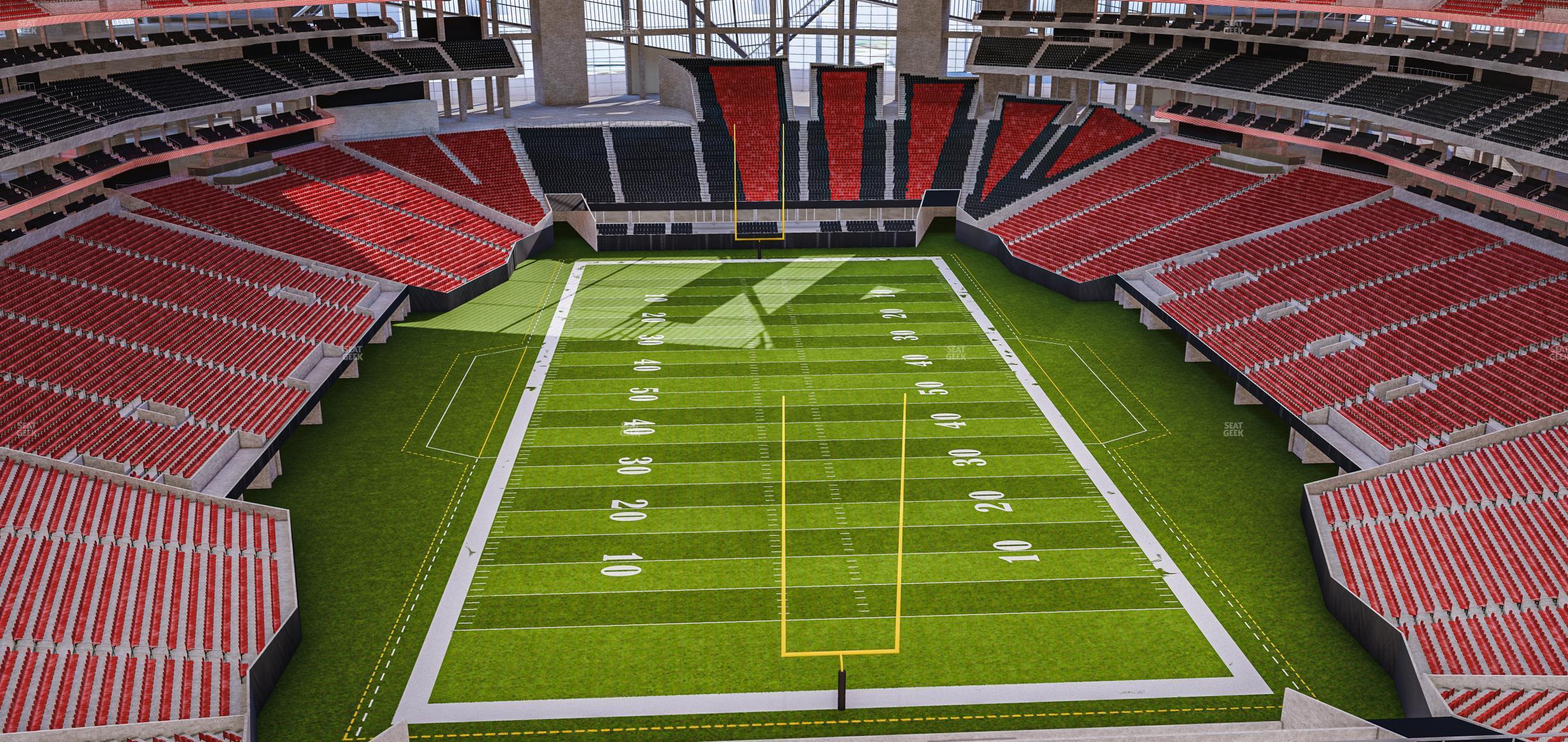 Seating view for Mercedes-Benz Stadium Section 326