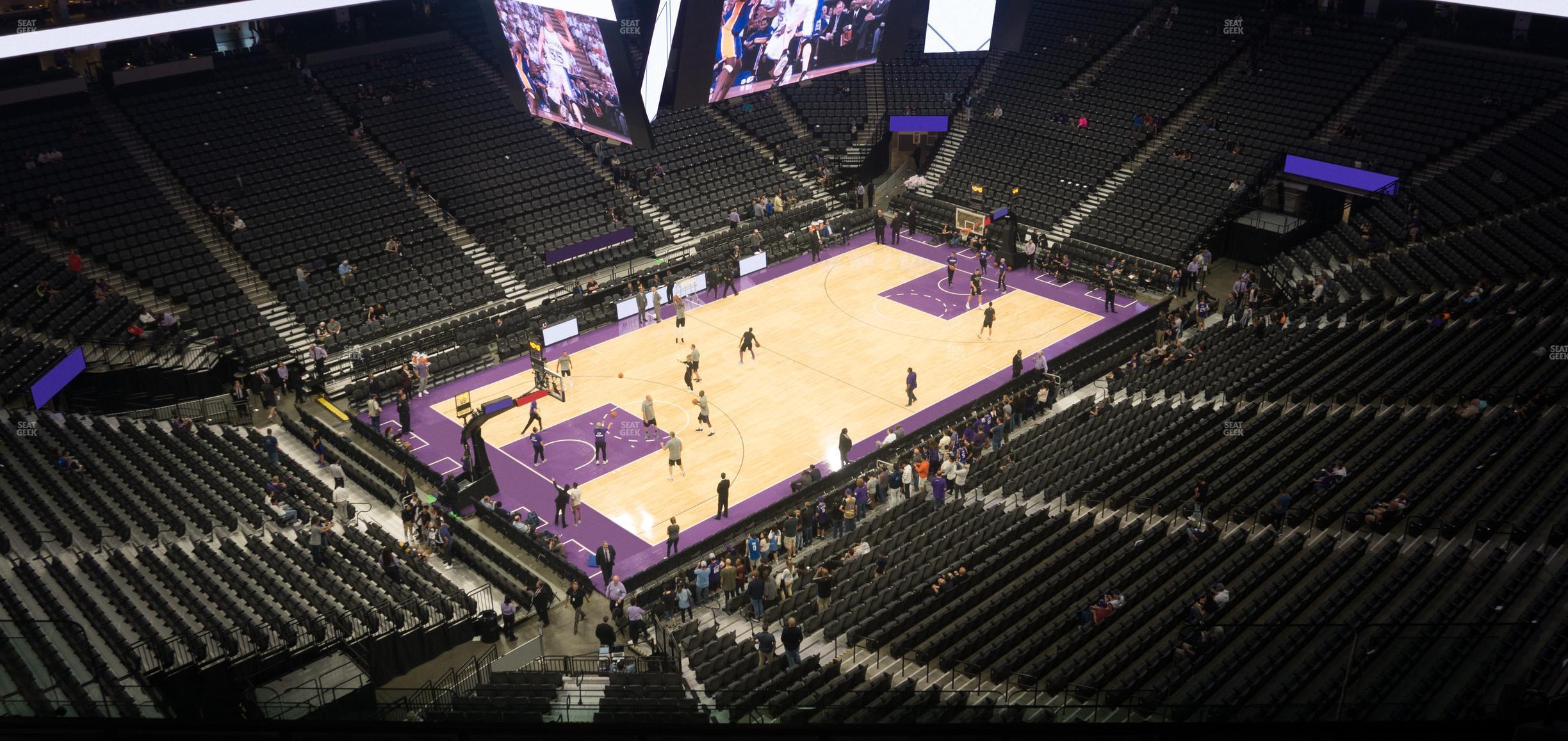 Seating view for Golden 1 Center Section 221