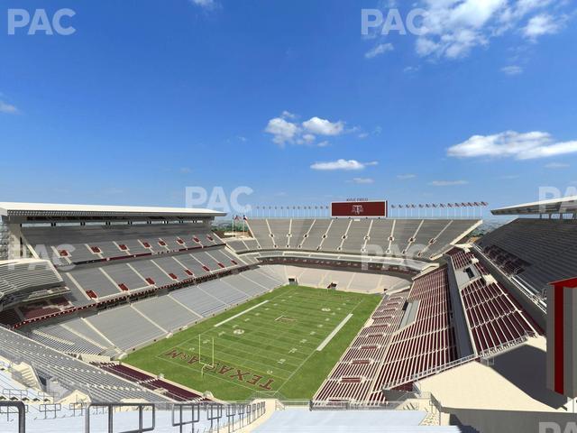 Seating view for Kyle Field Section 409