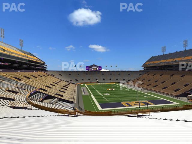 Seating view for Tiger Stadium Section 419