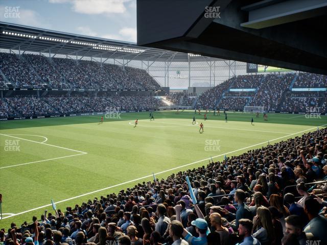 Seating view for Allianz Field Section 37