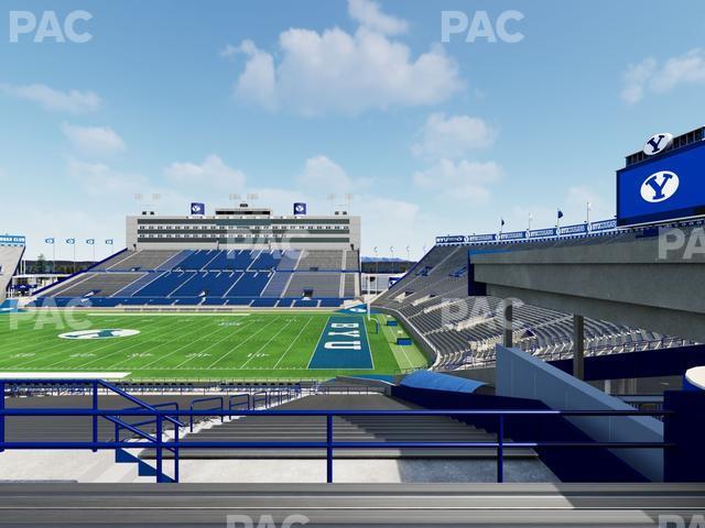 Seating view for LaVell Edwards Stadium Section 131