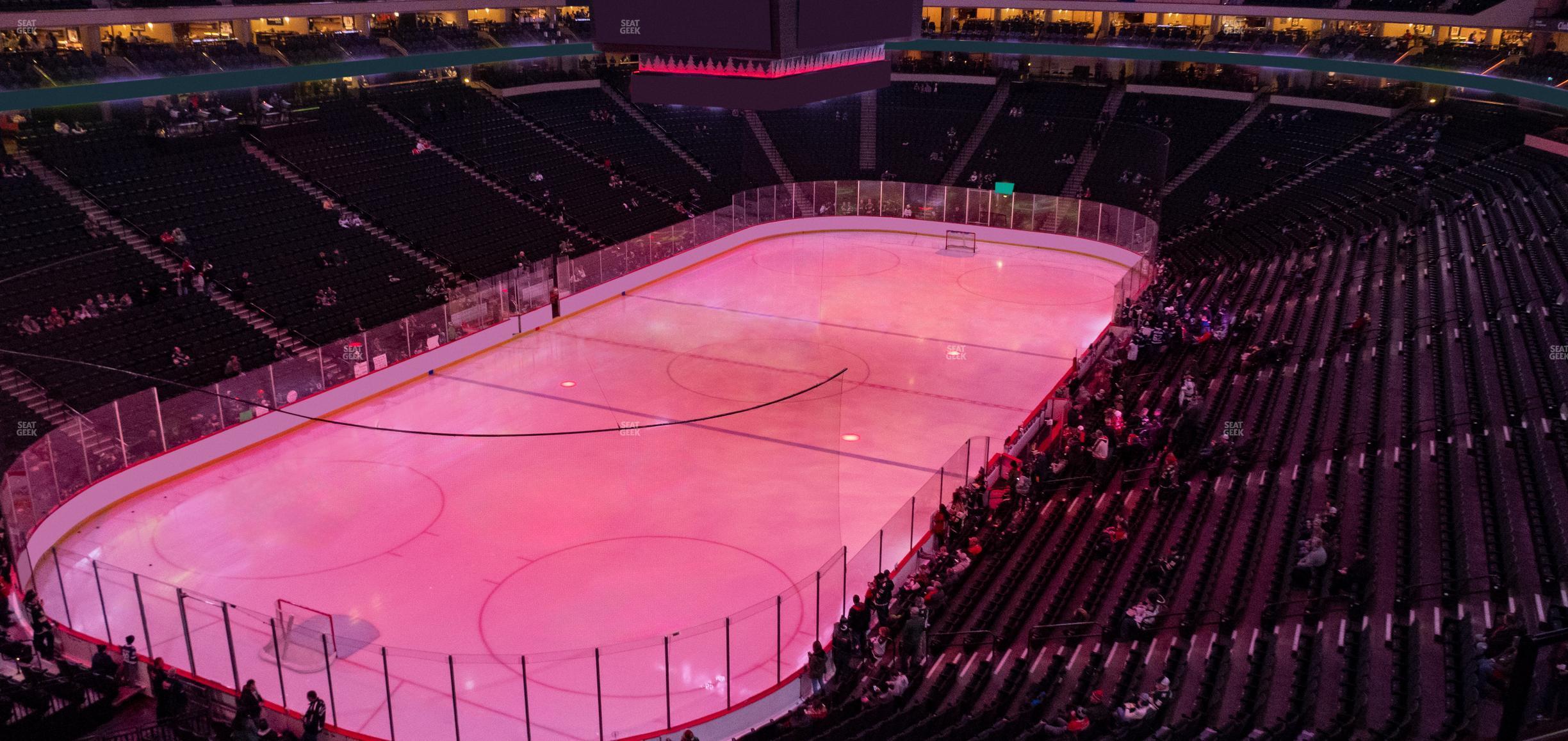 Seating view for Xcel Energy Center Section Club 33