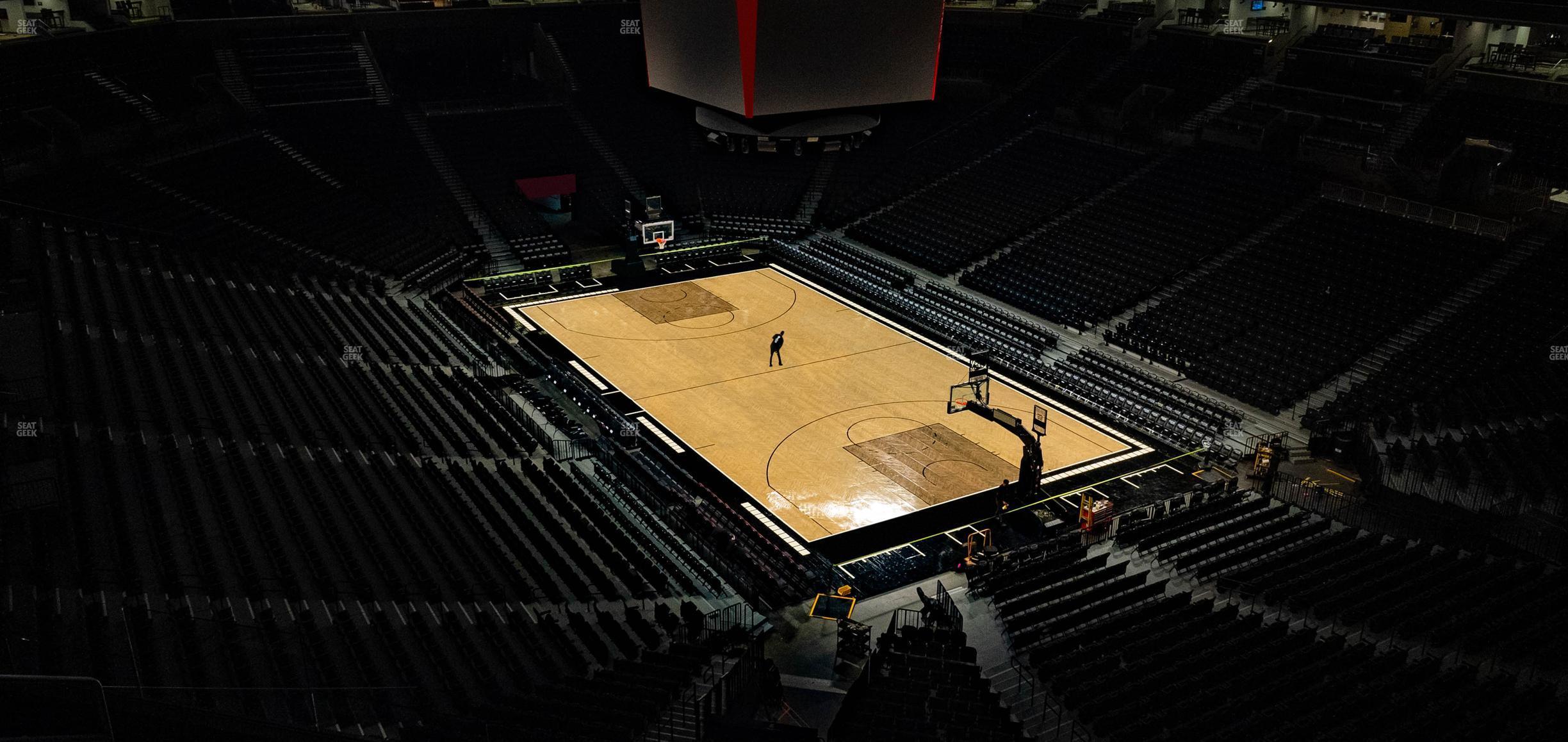 Seating view for Barclays Center Section 203 Wc