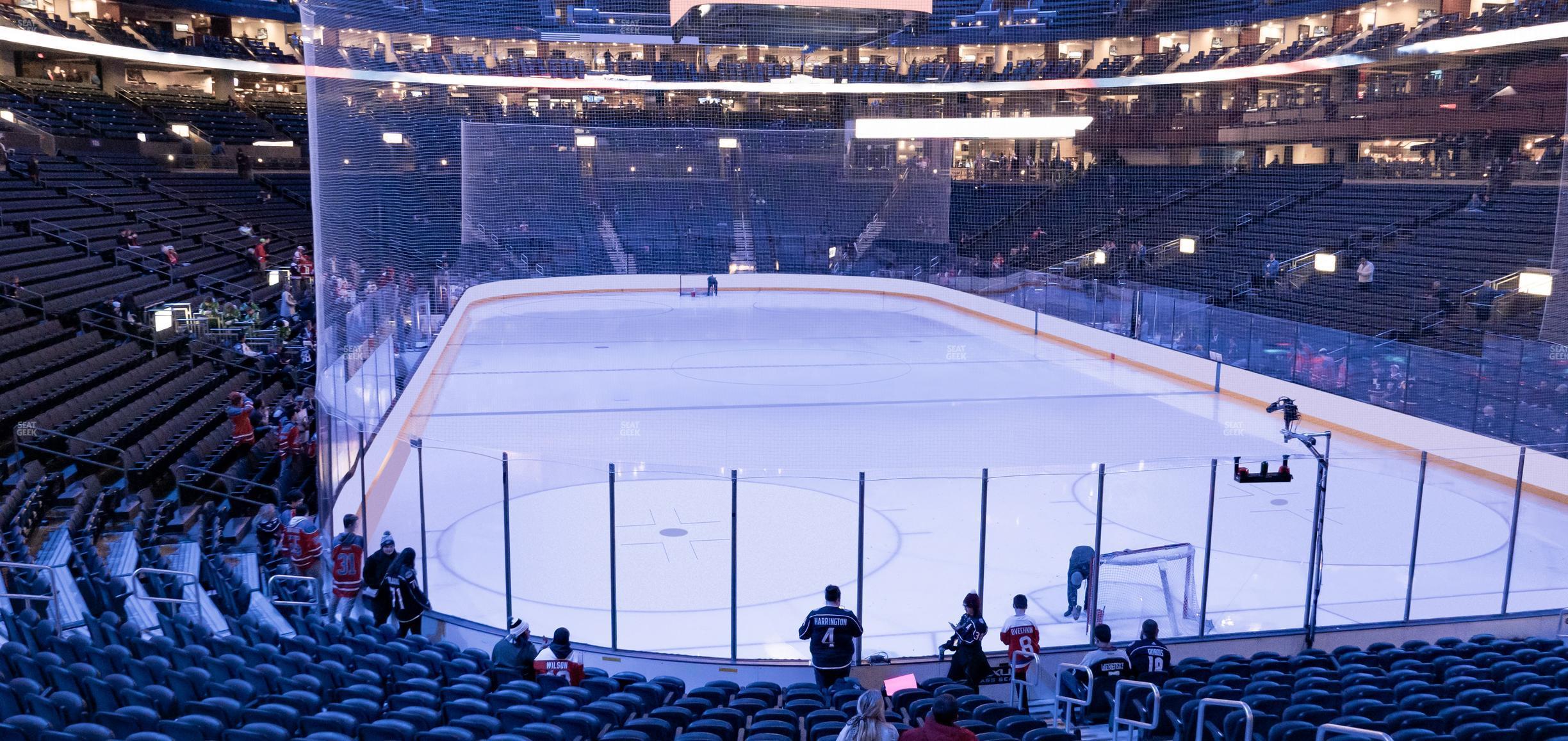 Seating view for Nationwide Arena Section 121