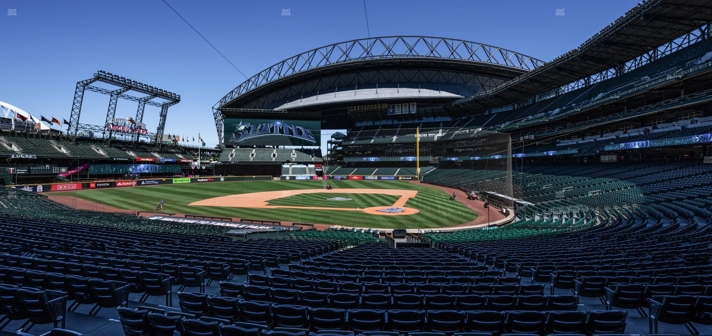 Seating view for T-Mobile Park Section 134