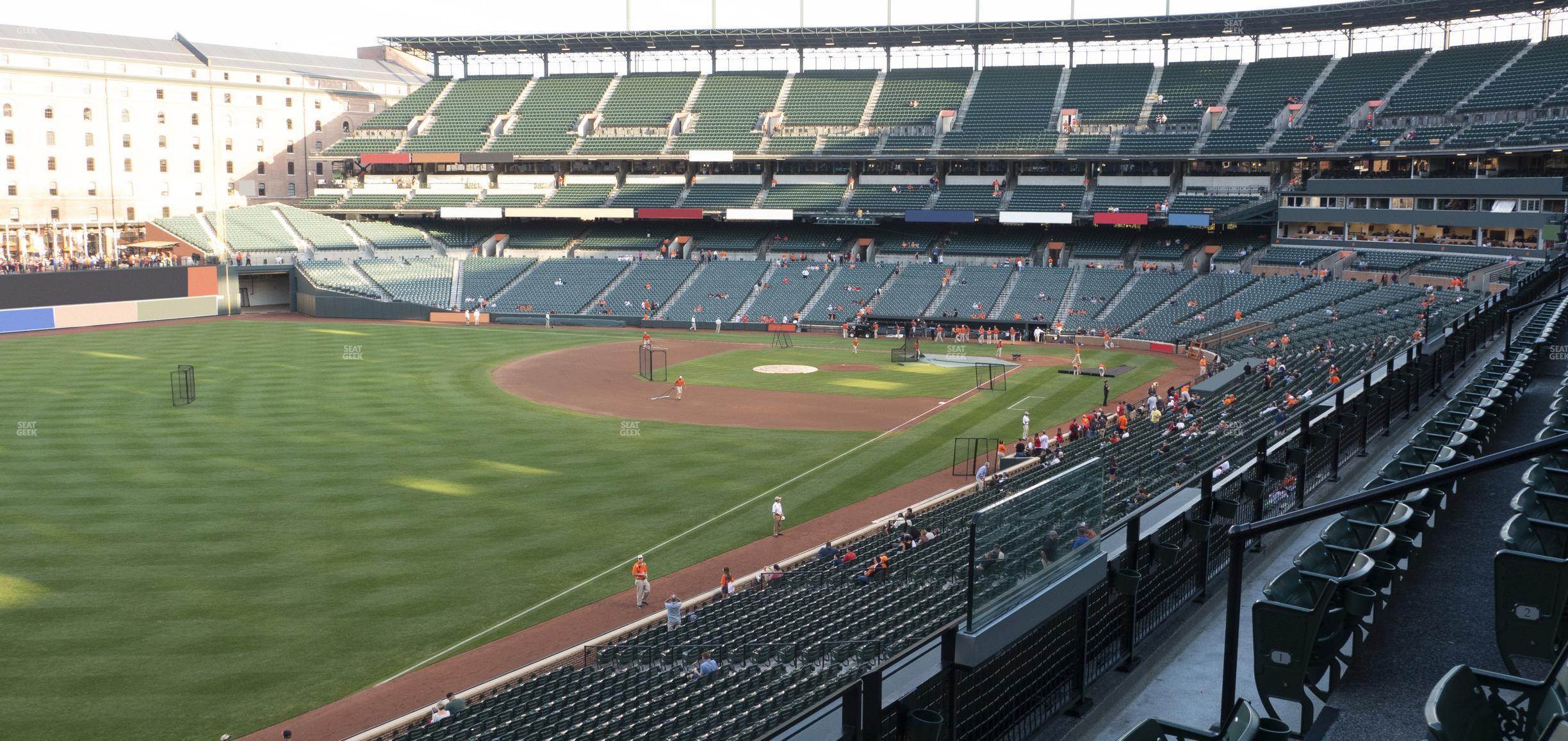 Seating view for Oriole Park at Camden Yards Section 270