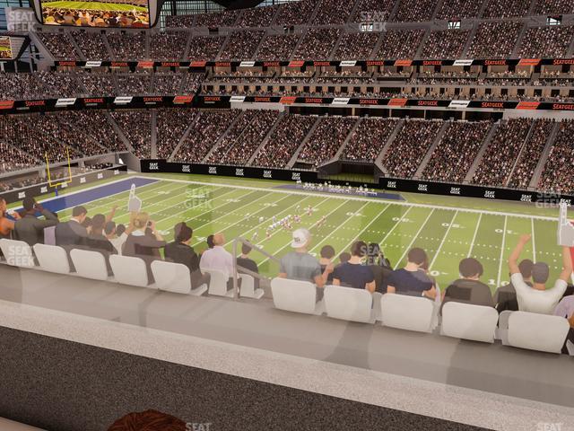 Seating view for Allegiant Stadium Section West Suite 2048