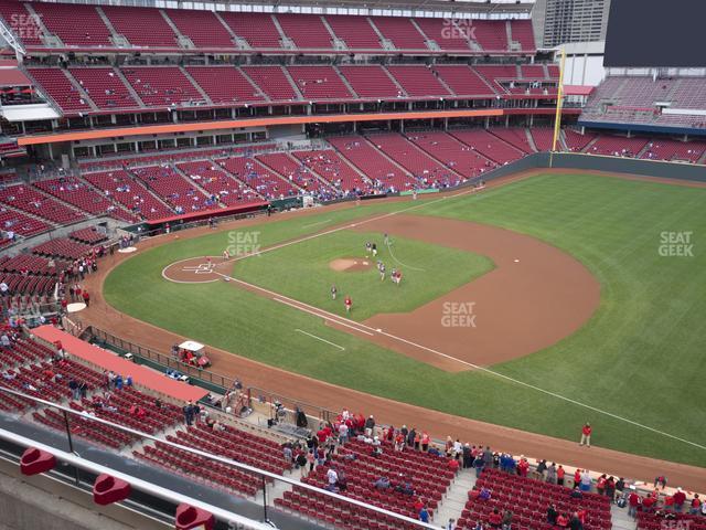 Seating view for Great American Ball Park Section 433