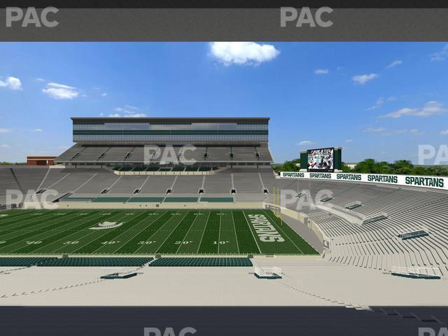 Seating view for Spartan Stadium (Michigan) Section 6