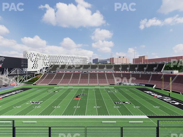 Seating view for Nippert Stadium Section Club 339