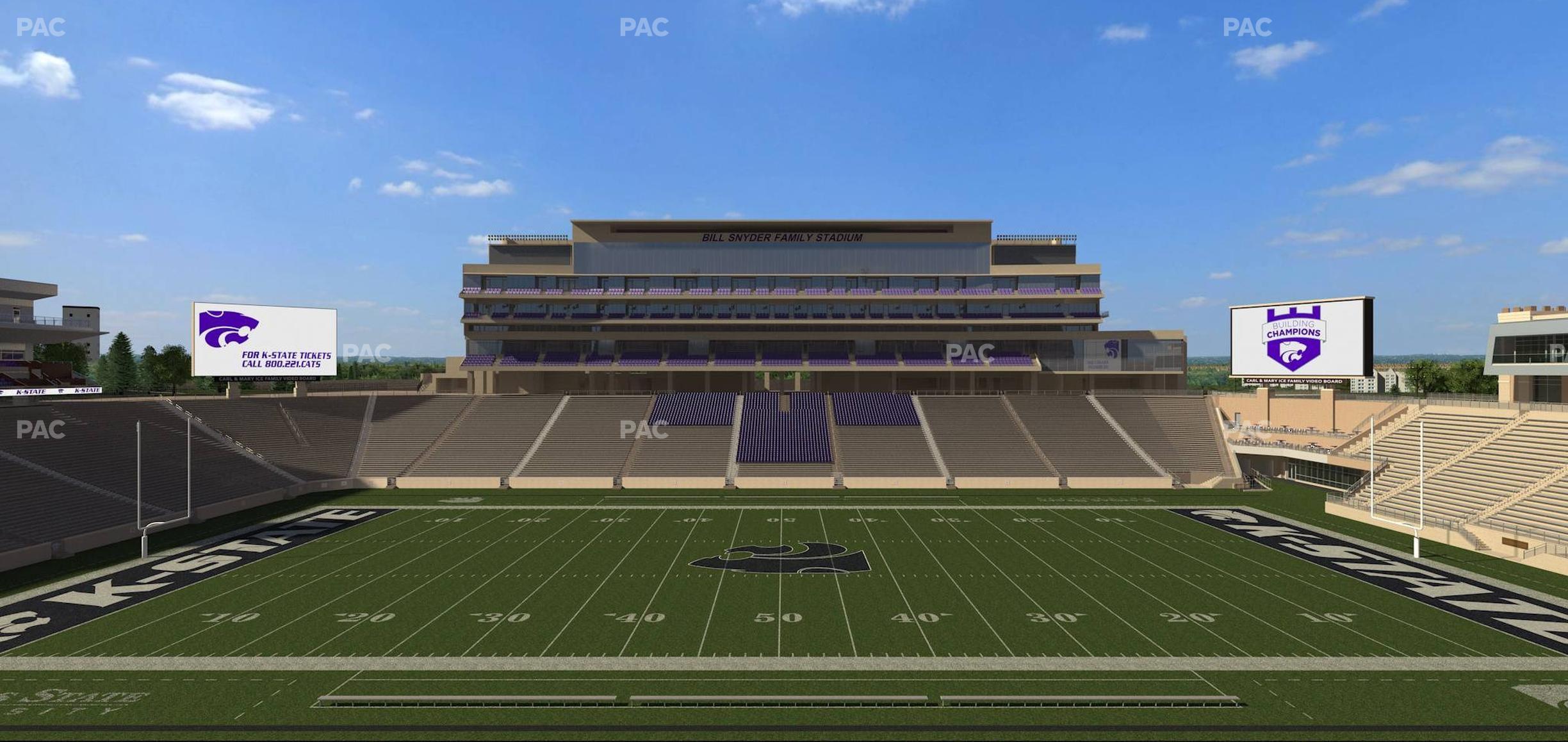 Seating view for Bill Snyder Family Stadium Section 227