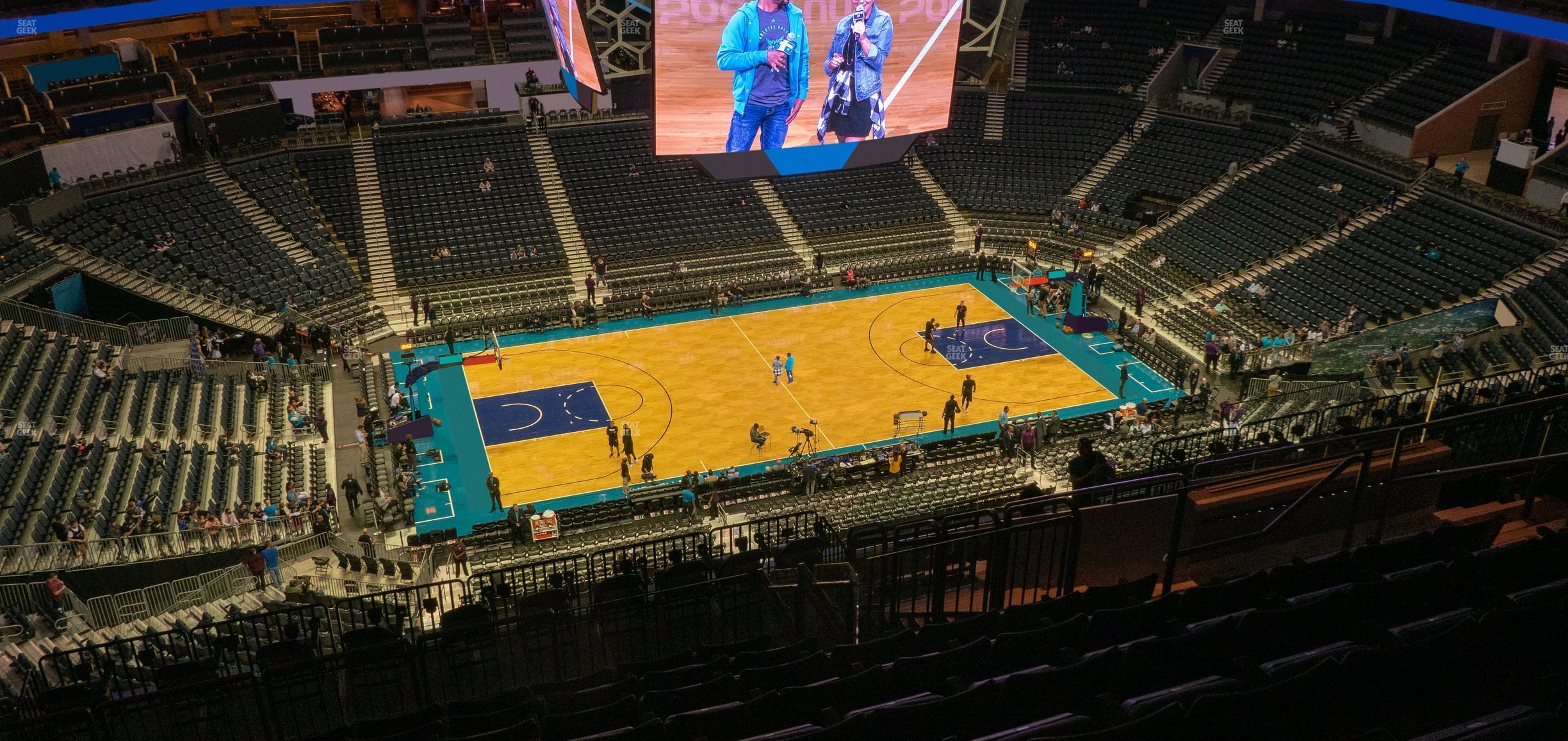 Seating view for Spectrum Center Section 210