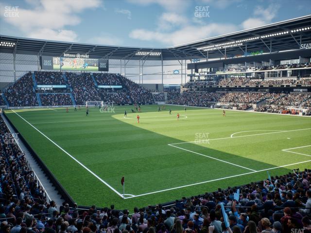 Seating view for Allianz Field Section 07