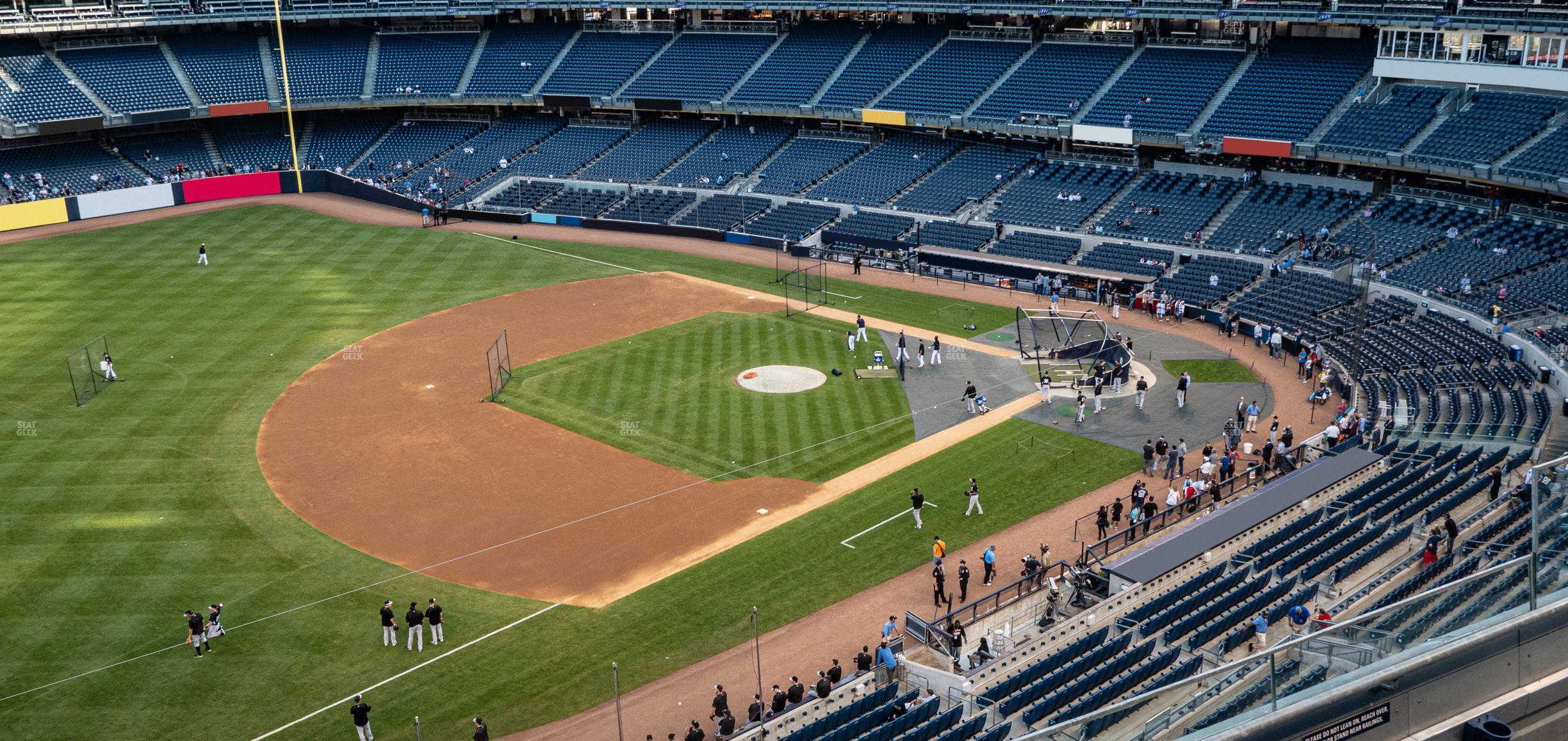 Seating view for Yankee Stadium Section Terrace Level 328