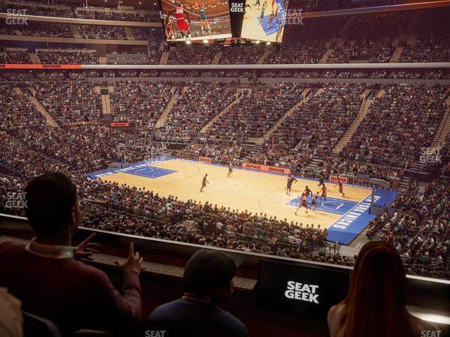 Seating view for Madison Square Garden Section Lexus Level Suite 19