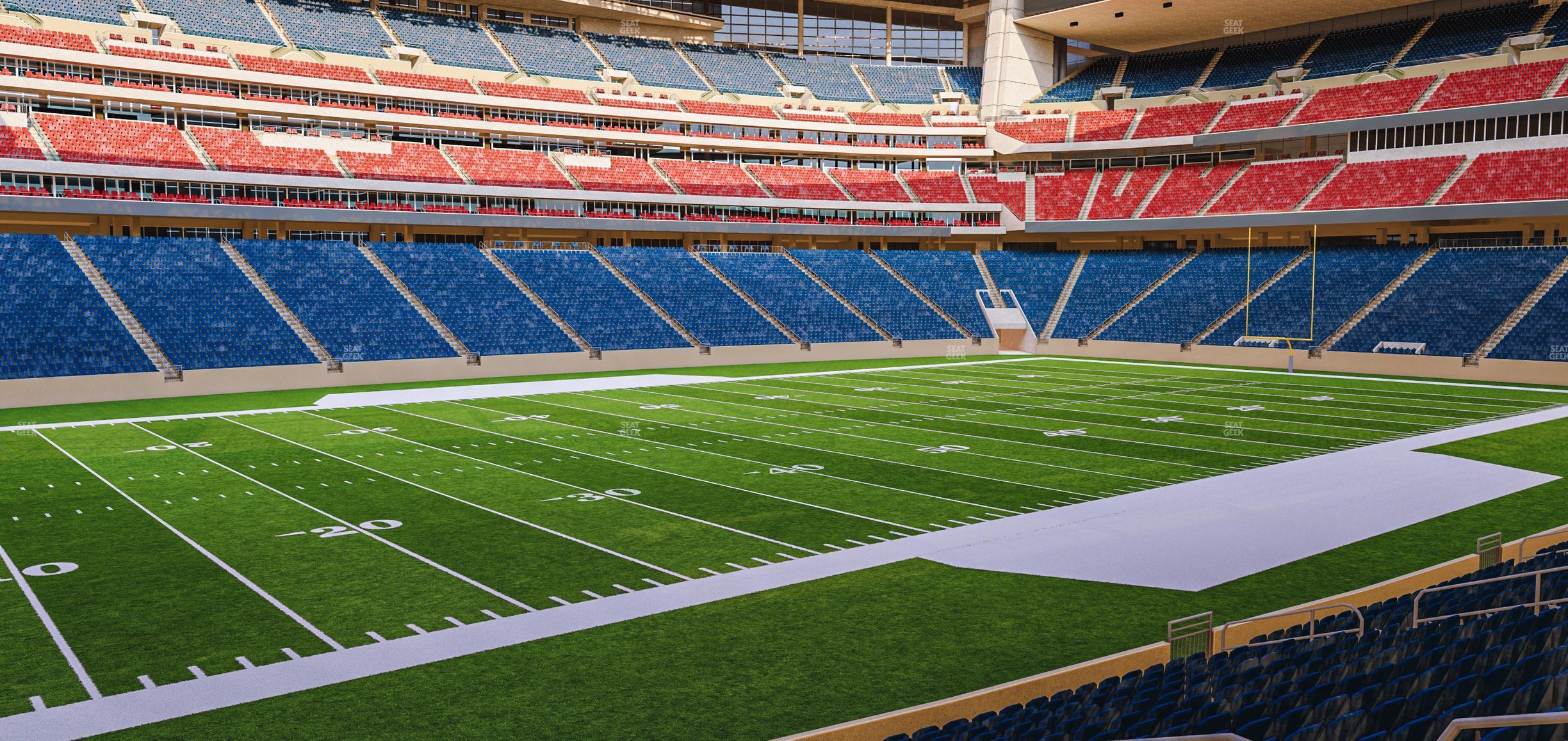 Seating view for NRG Stadium Section 130