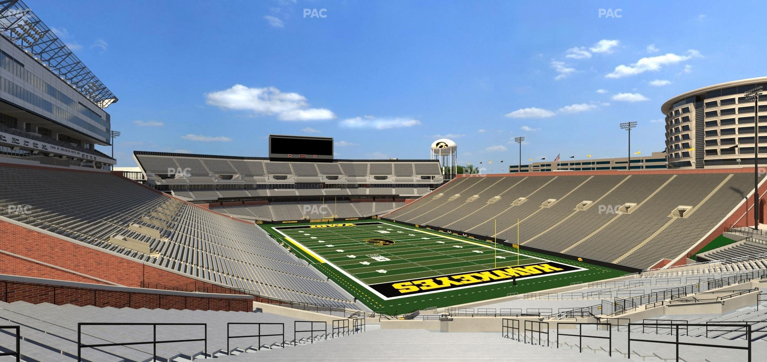 Seating view for Kinnick Stadium Section 220