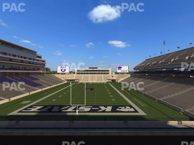 Seating view for Bill Snyder Family Stadium Section 105