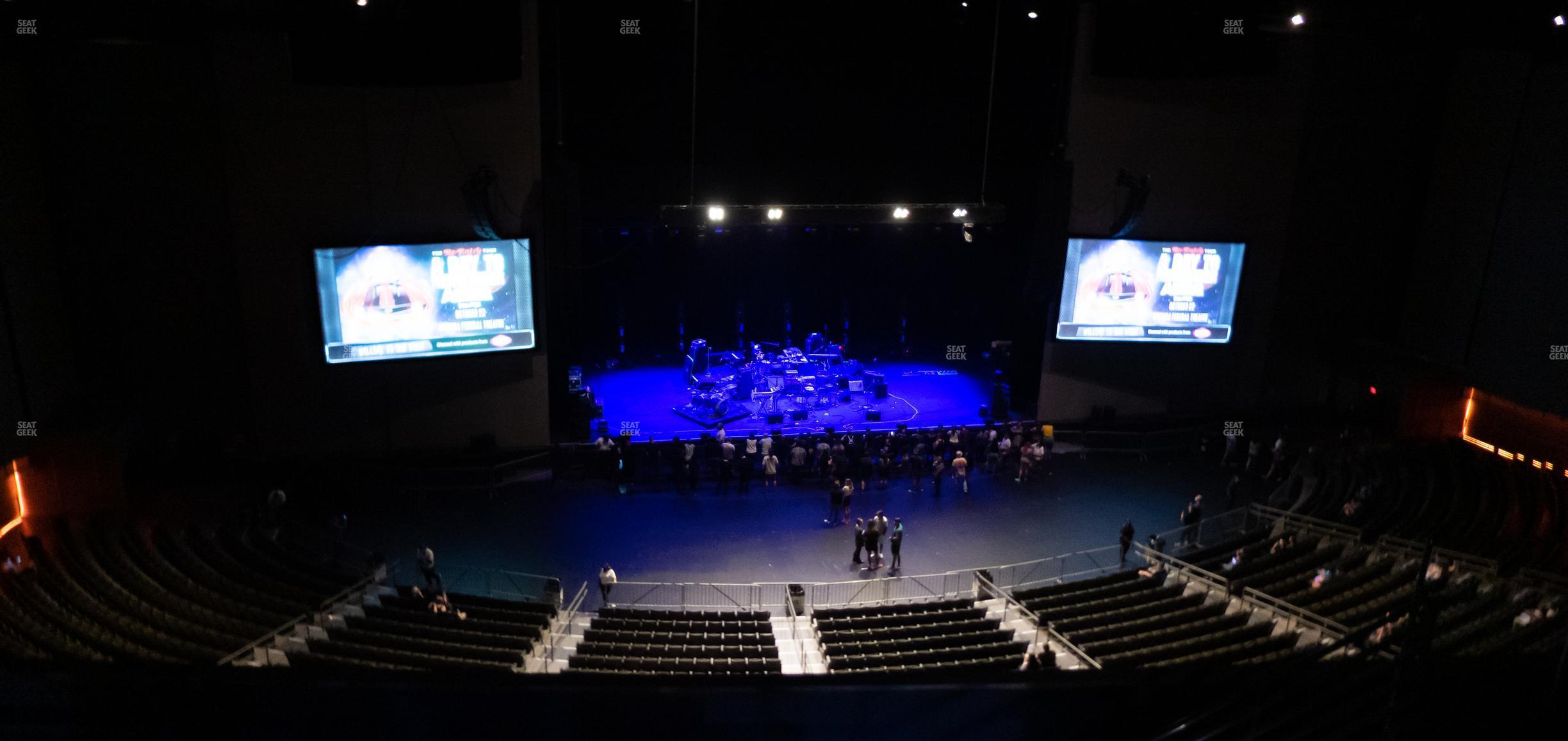 Seating view for Arizona Financial Theatre Section Balcony 305