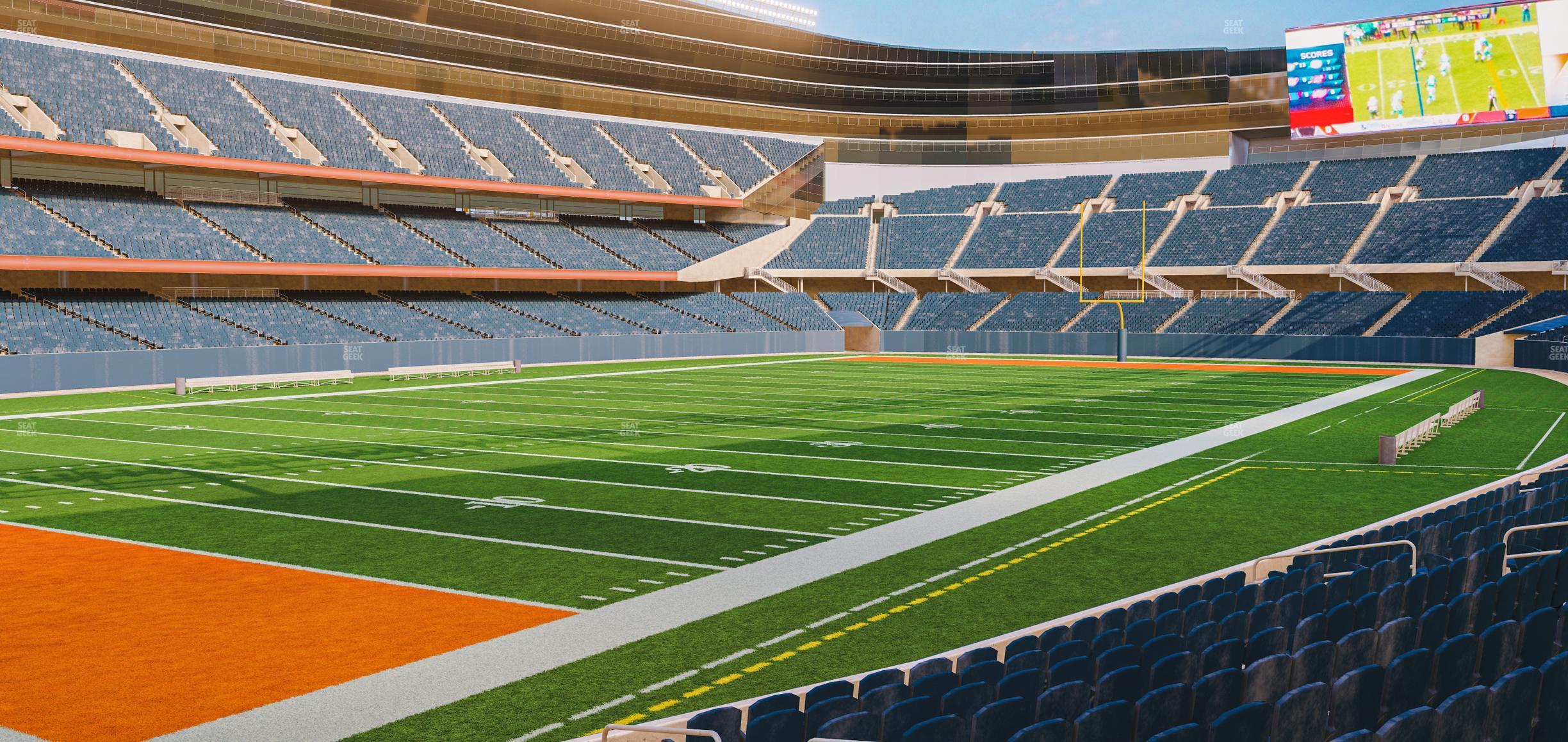 Seating view for Soldier Field Section 146