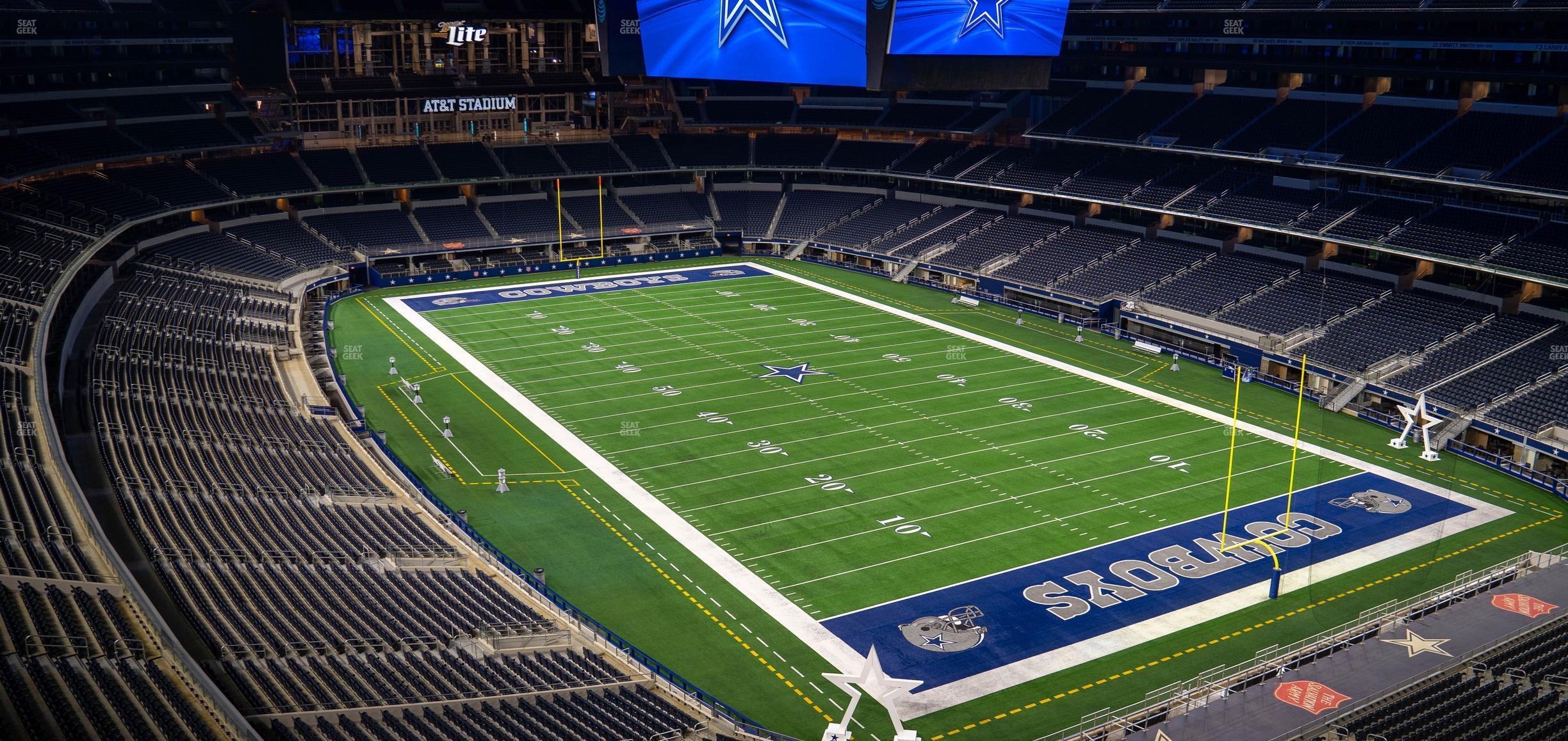 Seating view for AT&T Stadium Section Ring Of Honor Suite 528